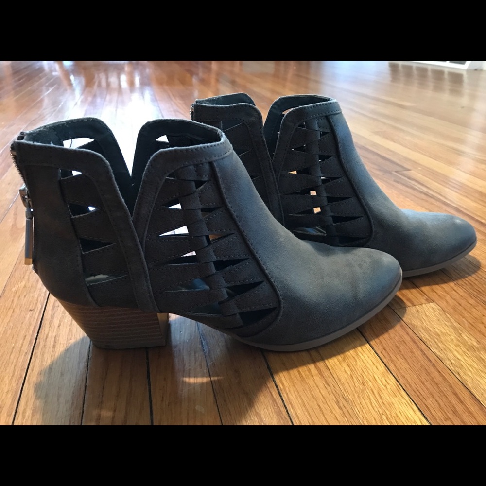 Gray Booties - Picture 2 of 5